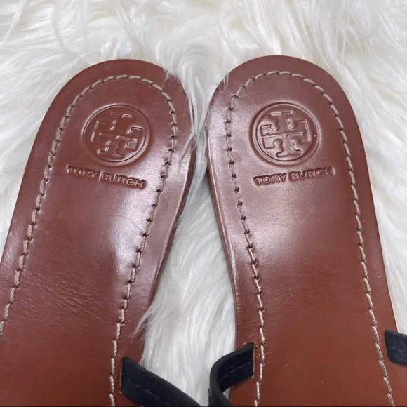 TORY BURCH Mini Millers Thong Sandals - 8.5 - Picture 7 of 8